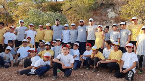 35 طالبا يشاركون في المخيم الشبابي الصيفي في إدلب