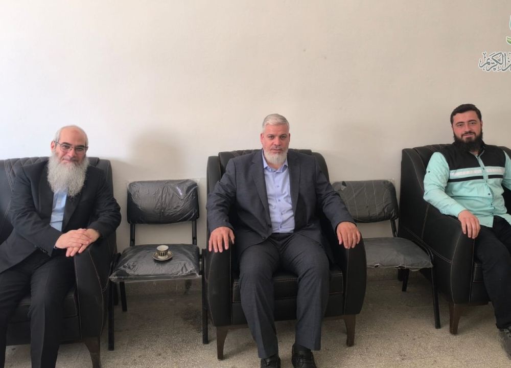 زيارة المدير العام لمؤسسة تاج الشيخ حسان الجاجة لدائرة شؤون المساجد في الغوطة الشرقية